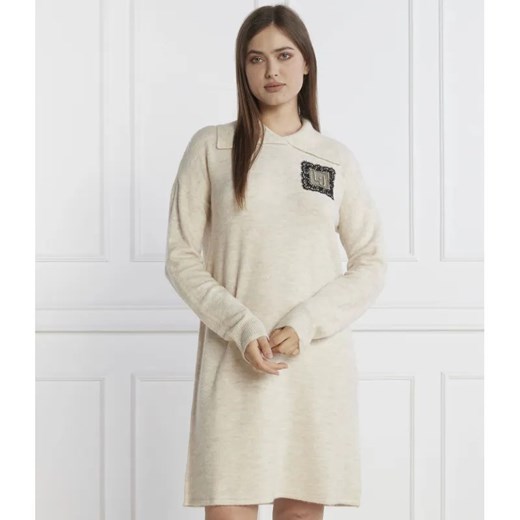 Liu Jo Rose Sukienka | z dodatkiem wełny ze sklepu Gomez Fashion Store w kategorii Sukienki - zdjęcie 184513083