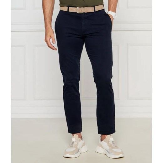 HUGO Spodnie chino David222D | Slim Fit ze sklepu Gomez Fashion Store w kategorii Spodnie męskie - zdjęcie 184513102