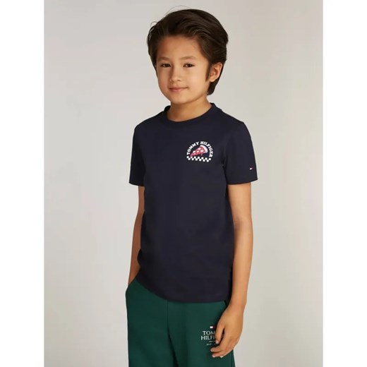 Tommy Hilfiger T-shirt | Regular Fit ze sklepu Gomez Fashion Store w kategorii T-shirty chłopięce - zdjęcie 184513164