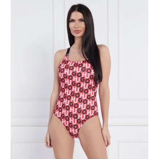 Hugo Bodywear Strój kąpielowy SWIMSUIT MONOGRAM ze sklepu Gomez Fashion Store w kategorii Stroje kąpielowe - zdjęcie 184513181