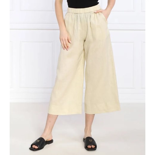 Max Mara Leisure Lniane spodnie EDMOND | Oversize fit 34 Gomez Fashion Store okazyjna cena