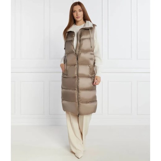Peserico Puchowy bezrękawnik | Regular Fit ze sklepu Gomez Fashion Store w kategorii Kamizelki damskie - zdjęcie 184513223