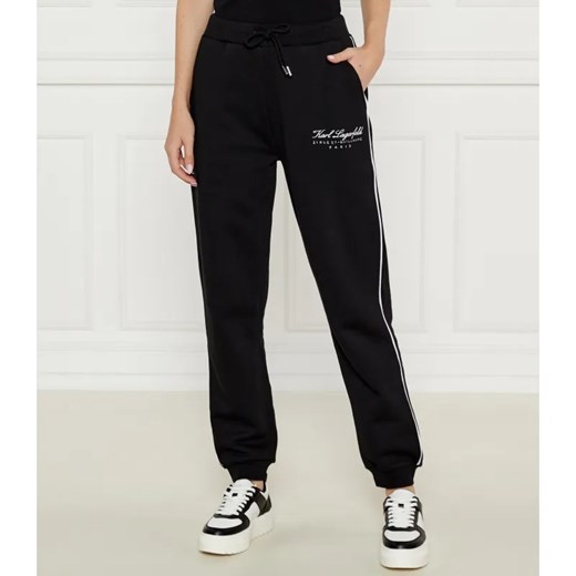 Karl Lagerfeld Spodnie dresowe Hotel | Regular Fit ze sklepu Gomez Fashion Store w kategorii Spodnie damskie - zdjęcie 184513233