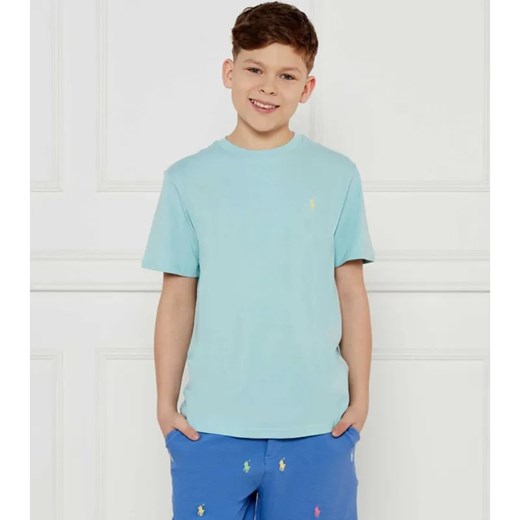 POLO RALPH LAUREN T-shirt | Regular Fit ze sklepu Gomez Fashion Store w kategorii T-shirty chłopięce - zdjęcie 184513251