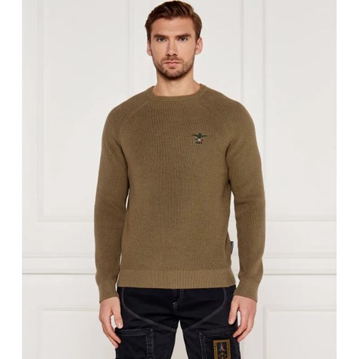 Aeronautica Militare Sweter | Regular Fit ze sklepu Gomez Fashion Store w kategorii Swetry męskie - zdjęcie 184513322
