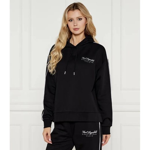 Karl Lagerfeld Bluza Hotel | Oversize fit ze sklepu Gomez Fashion Store w kategorii Bluzy damskie - zdjęcie 184513323