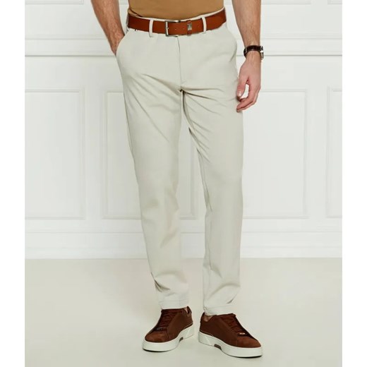 BOSS BLACK Spodnie chino H-Kaiton | Slim Fit ze sklepu Gomez Fashion Store w kategorii Spodnie męskie - zdjęcie 184513391