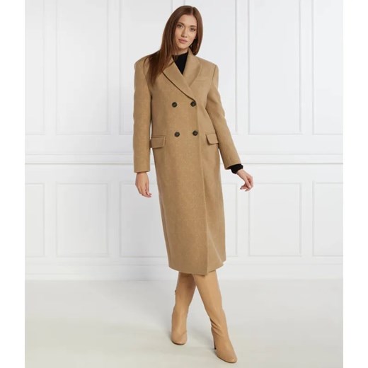 Pinko Wełniany płaszcz ze sklepu Gomez Fashion Store w kategorii Płaszcze damskie - zdjęcie 184513402
