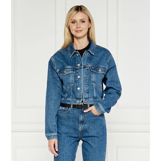 Tommy Jeans Kurtka jeansowa CLAIRE | Cropped Fit ze sklepu Gomez Fashion Store w kategorii Kurtki damskie - zdjęcie 184513423