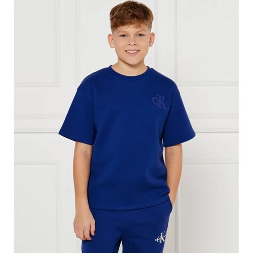 Calvin Klein Jeans T-shirt | Regular Fit ze sklepu Gomez Fashion Store w kategorii T-shirty chłopięce - zdjęcie 184513460