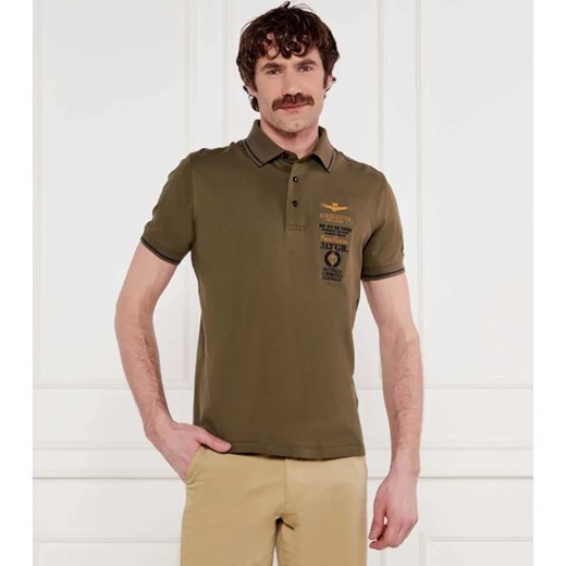 Aeronautica Militare Polo | Regular Fit ze sklepu Gomez Fashion Store w kategorii T-shirty męskie - zdjęcie 184513461