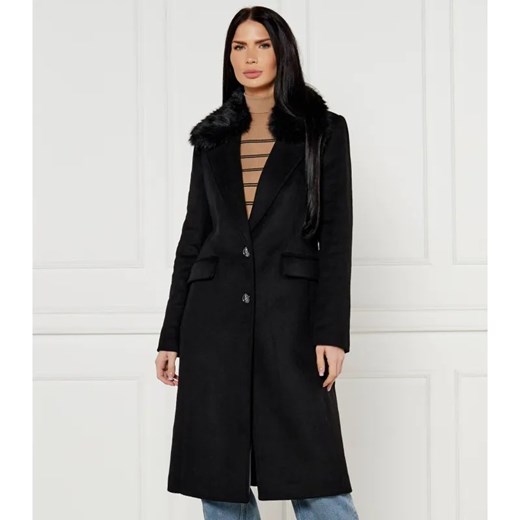 GUESS Płaszcz NANCY | z dodatkiem wełny ze sklepu Gomez Fashion Store w kategorii Płaszcze damskie - zdjęcie 184513484