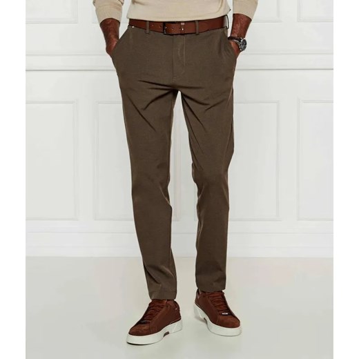 BOSS BLACK Spodnie chino H-Kaiton | Slim Fit ze sklepu Gomez Fashion Store w kategorii Spodnie męskie - zdjęcie 184513514