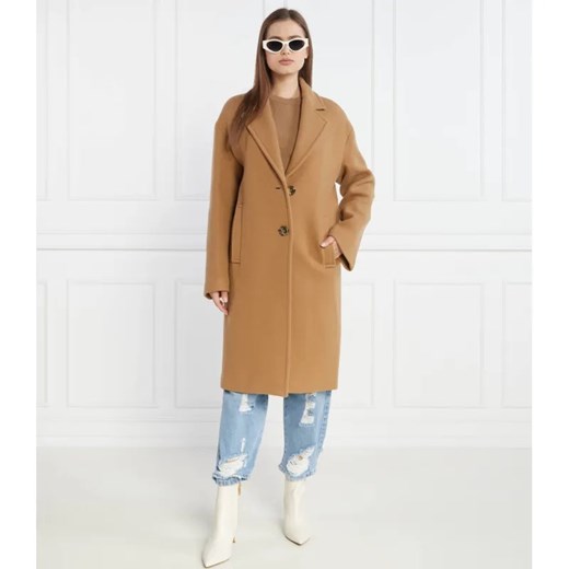 Pinko Wełniany płaszcz ze sklepu Gomez Fashion Store w kategorii Płaszcze damskie - zdjęcie 184513702