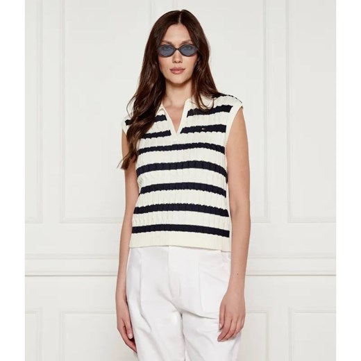 Tommy Hilfiger Kamizelka | Regular Fit ze sklepu Gomez Fashion Store w kategorii Swetry damskie - zdjęcie 184513722