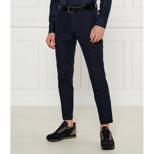 BOSS BLACK Spodnie cargo P-Kaiton | Slim Fit ze sklepu Gomez Fashion Store w kategorii Spodnie męskie - zdjęcie 184513750