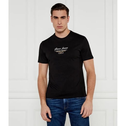 Guess Jeans T-shirt | Slim Fit ze sklepu Gomez Fashion Store w kategorii T-shirty męskie - zdjęcie 184513752