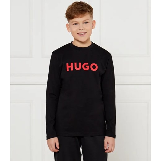 HUGO KIDS Longsleeve | Regular Fit ze sklepu Gomez Fashion Store w kategorii T-shirty chłopięce - zdjęcie 184513793