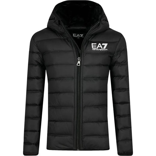 EA7 Puchowa kurtka | Regular Fit ze sklepu Gomez Fashion Store w kategorii Kurtki chłopięce - zdjęcie 184513841