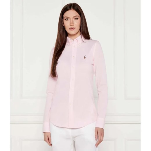 POLO RALPH LAUREN Koszula HEIDI | Slim Fit ze sklepu Gomez Fashion Store w kategorii Koszule damskie - zdjęcie 184513894
