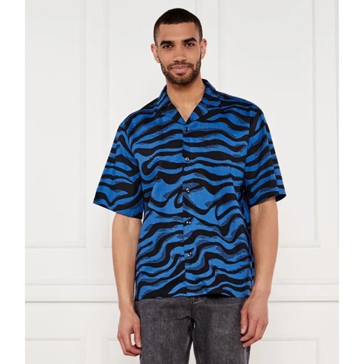 Hugo Blue Koszula Eligino | Loose fit ze sklepu Gomez Fashion Store w kategorii Koszule męskie - zdjęcie 184513902