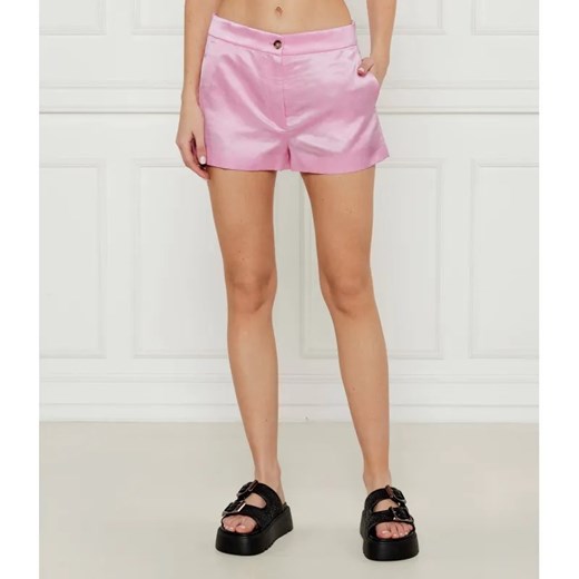 Pinko Szorty SCINTILLE | Regular Fit | z dodatkiem lnu ze sklepu Gomez Fashion Store w kategorii Szorty - zdjęcie 184513991