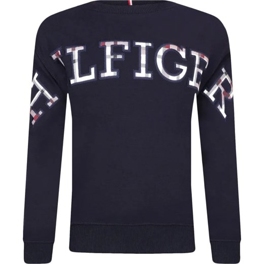 Tommy Hilfiger Bluza BOLD MONOTYPE | Regular Fit ze sklepu Gomez Fashion Store w kategorii Bluzy chłopięce - zdjęcie 184513994