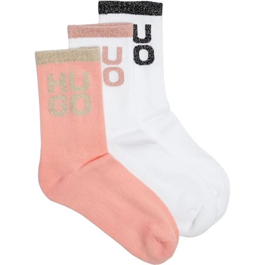Hugo Bodywear Skarpety 3-pack ze sklepu Gomez Fashion Store w kategorii Skarpetki damskie - zdjęcie 184514044