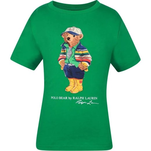 POLO RALPH LAUREN T-shirt | Regular Fit ze sklepu Gomez Fashion Store w kategorii T-shirty chłopięce - zdjęcie 184514071