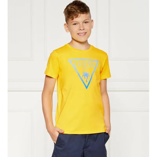 Guess T-shirt | Regular Fit ze sklepu Gomez Fashion Store w kategorii T-shirty chłopięce - zdjęcie 184514304
