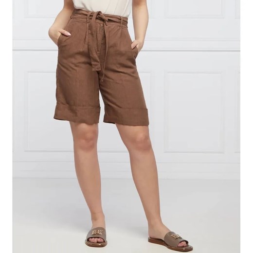 Peserico Lniane szorty | Regular Fit ze sklepu Gomez Fashion Store w kategorii Szorty - zdjęcie 184514340
