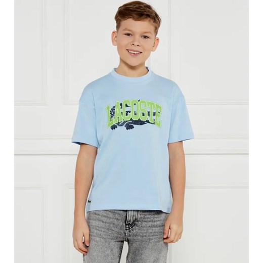 Lacoste T-shirt | Regular Fit ze sklepu Gomez Fashion Store w kategorii Bluzki dziewczęce - zdjęcie 184514382