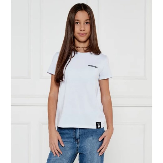 Patrizia Pepe T-shirt | Regular Fit ze sklepu Gomez Fashion Store w kategorii Bluzki dziewczęce - zdjęcie 184514384
