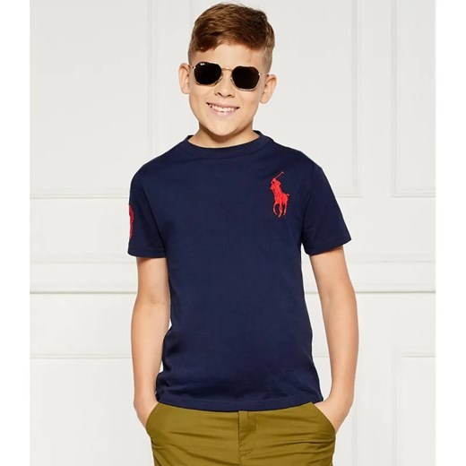 POLO RALPH LAUREN T-shirt | Regular Fit ze sklepu Gomez Fashion Store w kategorii T-shirty chłopięce - zdjęcie 184514471