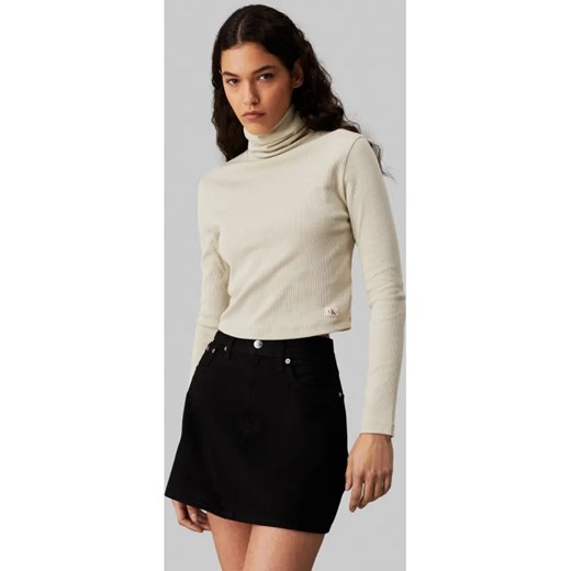 Calvin Klein Jeans Golf | Slim Fit ze sklepu Gomez Fashion Store w kategorii Bluzki damskie - zdjęcie 184514510