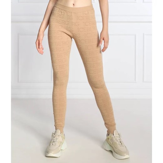Iceberg Legginsy | Slim Fit ze sklepu Gomez Fashion Store w kategorii Spodnie damskie - zdjęcie 184514533