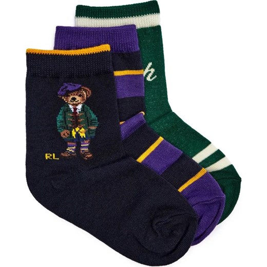 POLO RALPH LAUREN Skarpety 3-pack ze sklepu Gomez Fashion Store w kategorii Skarpetki dziecięce - zdjęcie 184514732