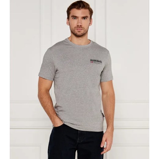 Napapijri T-shirt Kasba | Regular Fit ze sklepu Gomez Fashion Store w kategorii T-shirty męskie - zdjęcie 184514752