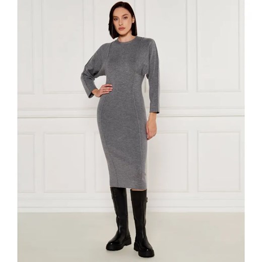 Pinko Wełniana sukienka ze sklepu Gomez Fashion Store w kategorii Sukienki - zdjęcie 184514753
