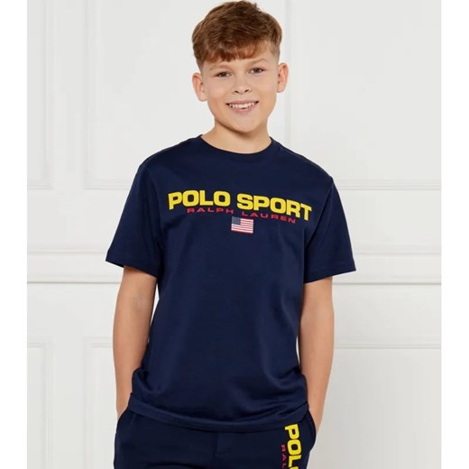 POLO RALPH LAUREN T-shirt | Regular Fit ze sklepu Gomez Fashion Store w kategorii T-shirty chłopięce - zdjęcie 184514763