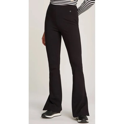 Calvin Klein Jeans Legginsy MILANO | flare fit ze sklepu Gomez Fashion Store w kategorii Spodnie damskie - zdjęcie 184514802