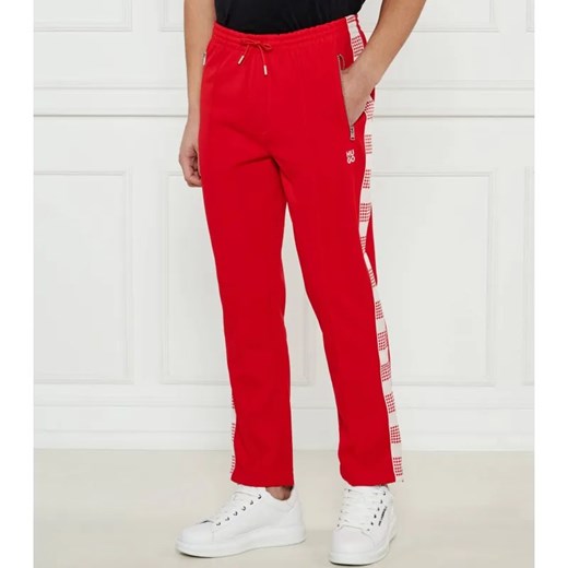 HUGO Spodnie dresowe Deyami | Relaxed fit ze sklepu Gomez Fashion Store w kategorii Spodnie męskie - zdjęcie 184514804