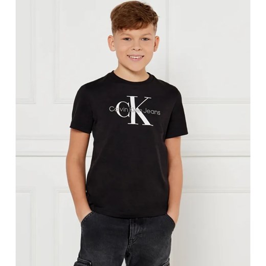 Calvin Klein Jeans T-shirt | Regular Fit ze sklepu Gomez Fashion Store w kategorii T-shirty chłopięce - zdjęcie 184514821