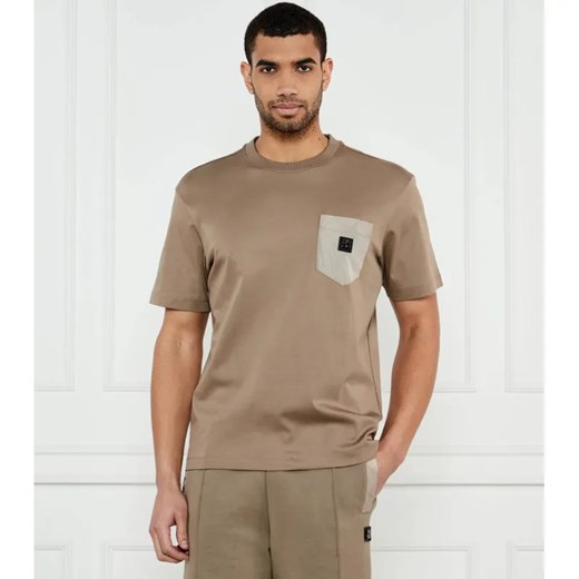 HUGO T-shirt Dombiro | Regular Fit ze sklepu Gomez Fashion Store w kategorii T-shirty męskie - zdjęcie 184514824