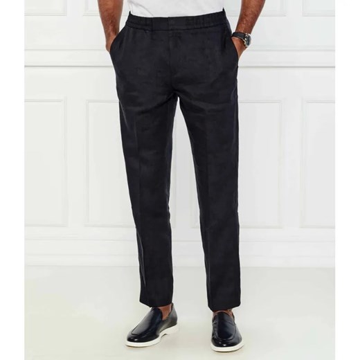 TIGER OF SWEDEN Lniane spodnie Tannen | Slim Fit ze sklepu Gomez Fashion Store w kategorii Spodnie męskie - zdjęcie 184514902