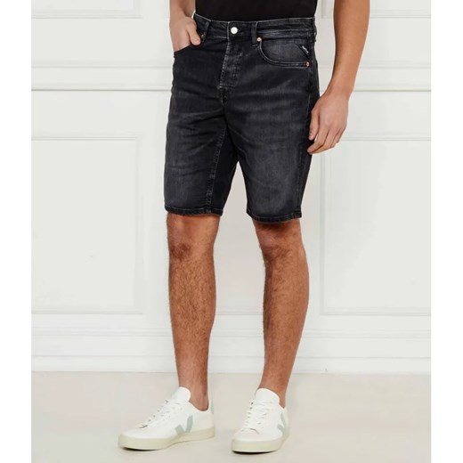 Replay Jeansowe szorty GROVER | Straight fit ze sklepu Gomez Fashion Store w kategorii Spodenki męskie - zdjęcie 184514920