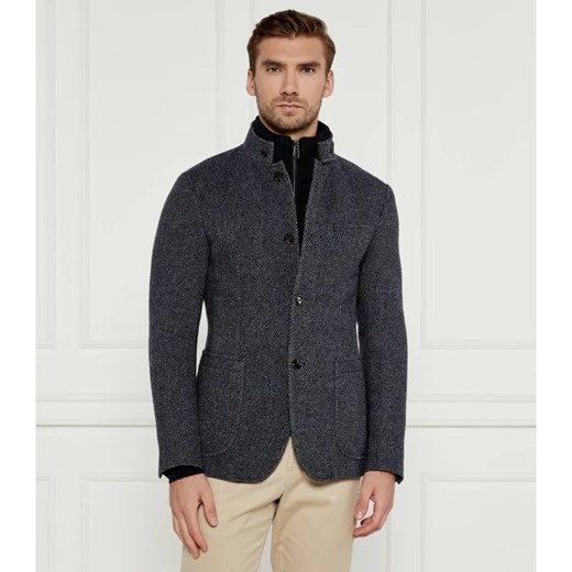 Joop! Wełniana marynarka Hectar | Slim Fit ze sklepu Gomez Fashion Store w kategorii Kurtki męskie - zdjęcie 184515003