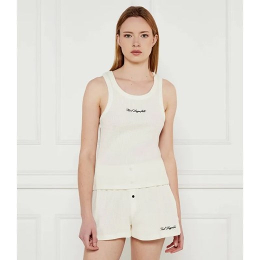 Karl Lagerfeld Piżama | Regular Fit ze sklepu Gomez Fashion Store w kategorii Piżamy damskie - zdjęcie 184515032