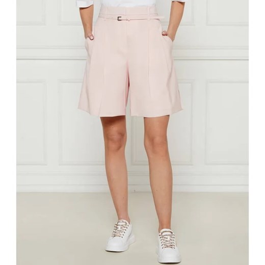 BOSS BLACK Wełniane szorty Taleda | Regular Fit ze sklepu Gomez Fashion Store w kategorii Szorty - zdjęcie 184515073