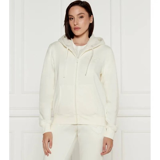 Emporio Armani Bluza | Regular Fit | shearling ze sklepu Gomez Fashion Store w kategorii Bluzy damskie - zdjęcie 184515091